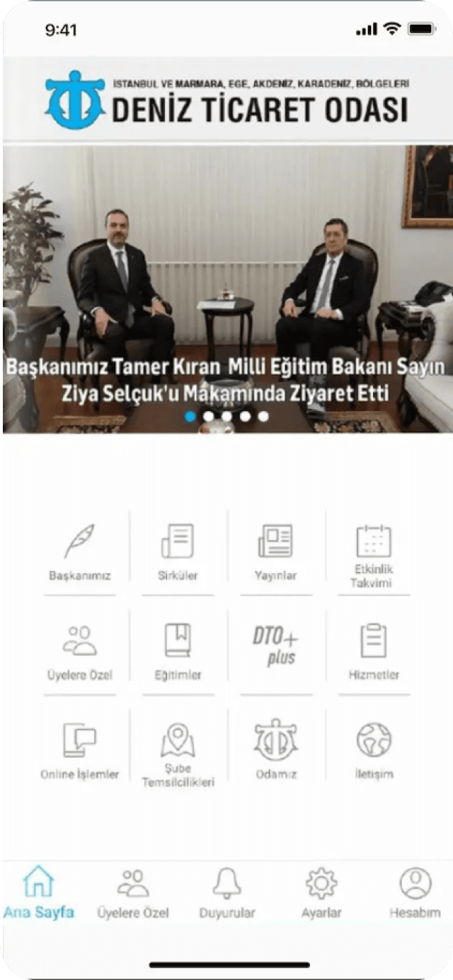 Deniz Ticaret Mobil Uygulaması