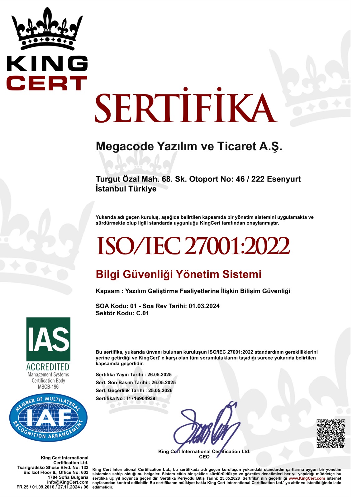 ISO 27001:2022